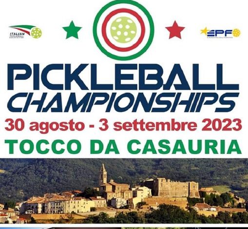 Italian Open Pickleball Championships - tocco da casauria