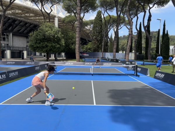 campi allestiti area Pickleball - Kid’s Village Foro Italico