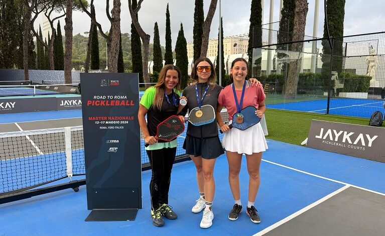 Roberta Guerrini (2ª classificata), Lucrezia Scalia (1ª classificata) e Federica Mancinelli (2ª)