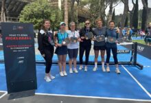 premiazione doppio femminile - Road to Roma' TPRA