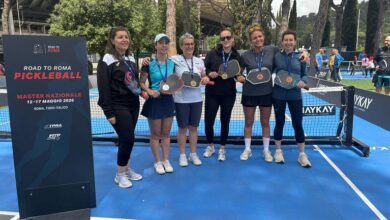 premiazione doppio femminile - Road to Roma' TPRA