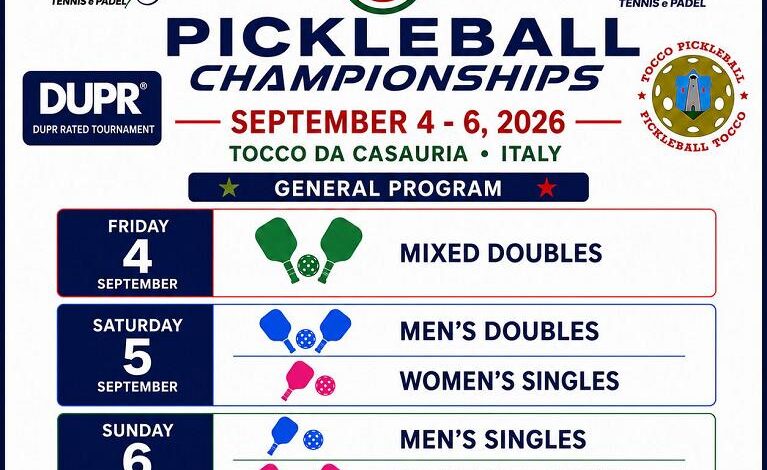 Italian Open Pickleball Championships